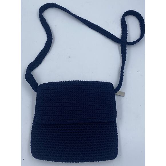 The Sak Handbags - The SAK Blue mini crochet bag small